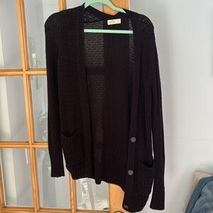 Like new Hollister size small black sweater
